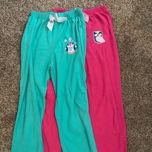 Two Girls 14 Fleece PJ Pants